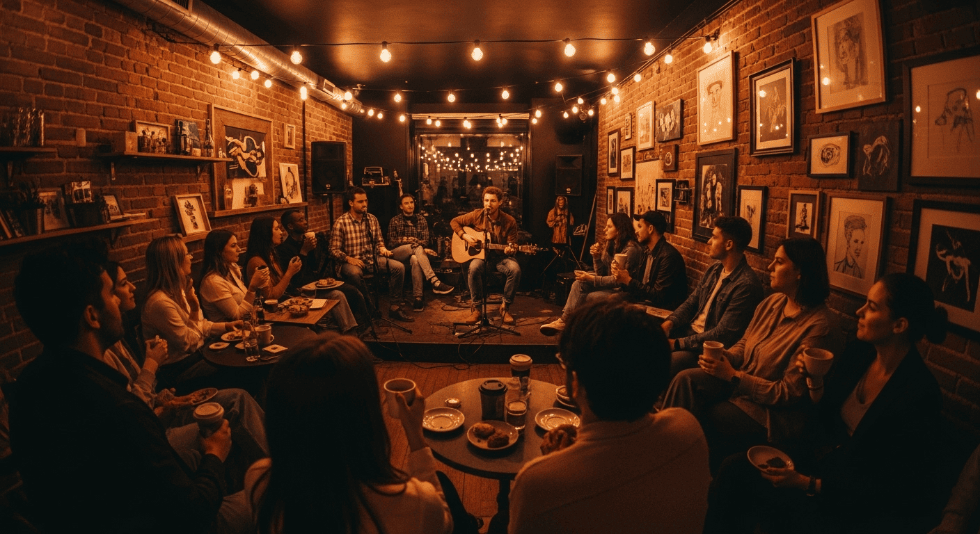 Open Mic at Brewologyartcfae