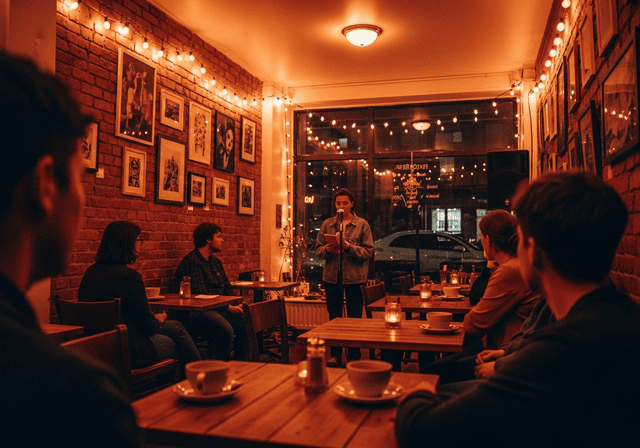 art cafe with live music